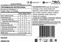 Escondidinho de Moranga com Guisadinho Colorido